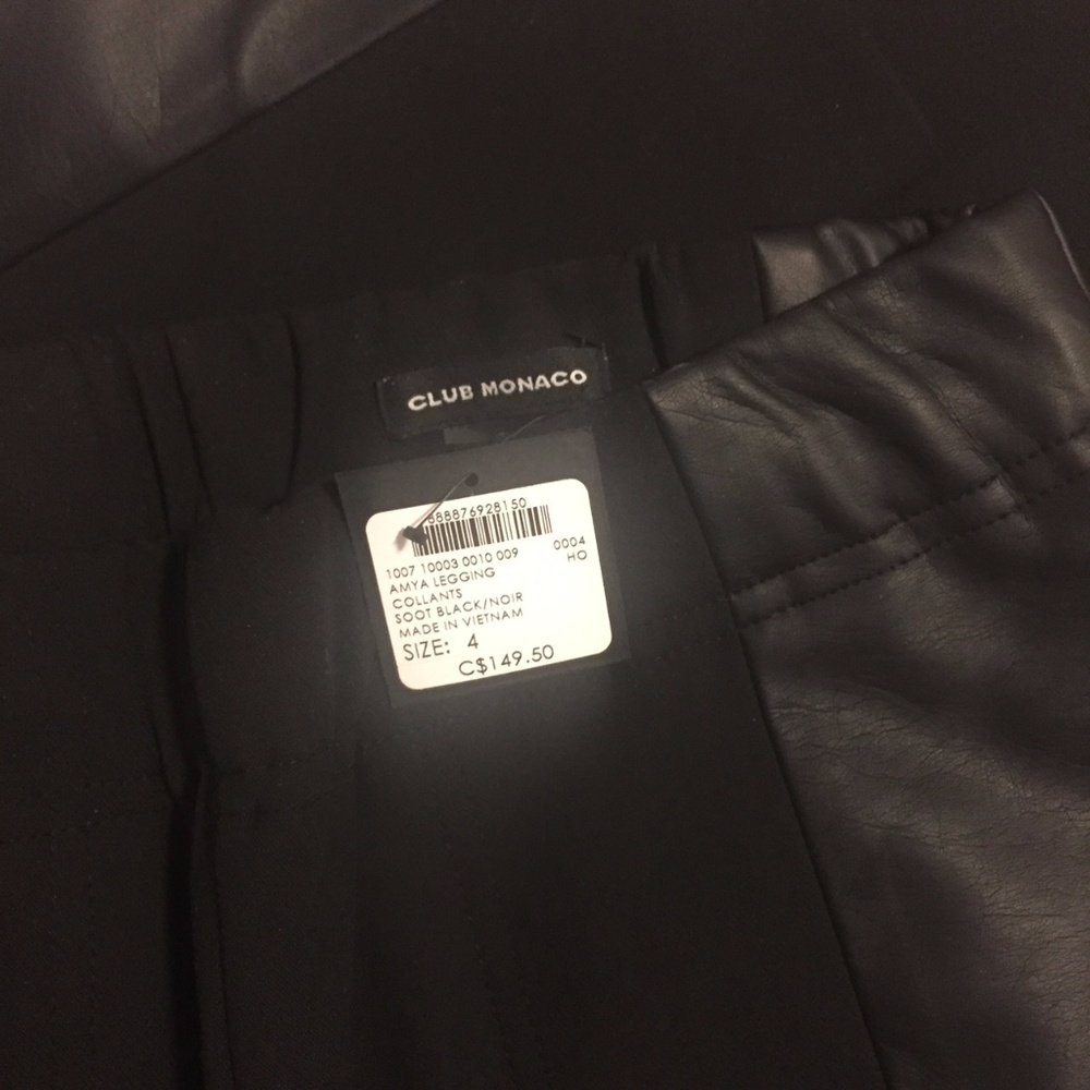 Amya Legging in Soot Black Size 4 NWT